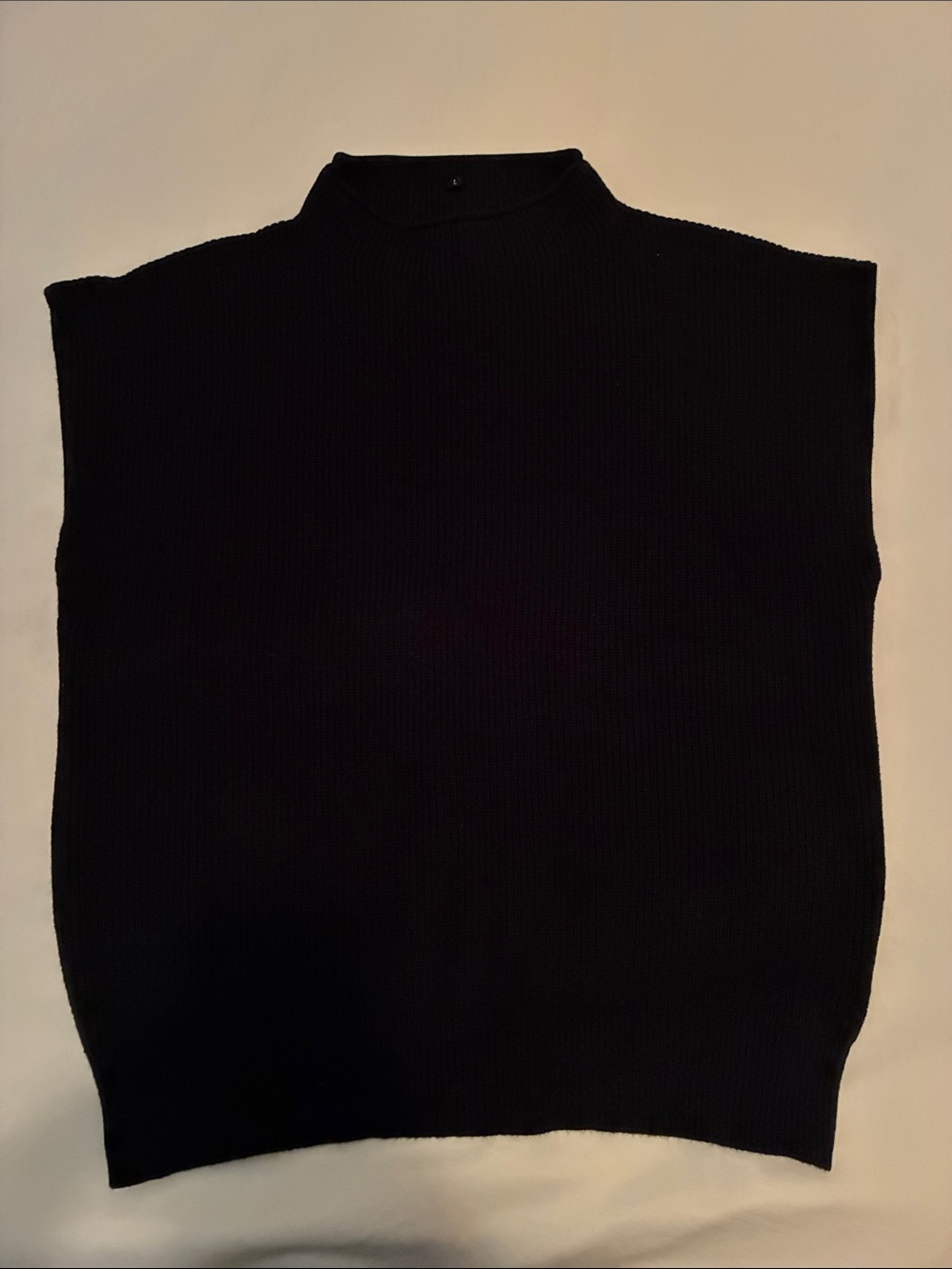 Amazon Women’s Black Crewneck Sweater Vest